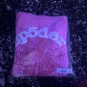 Pink Spider Graphic Lightweight Jacket